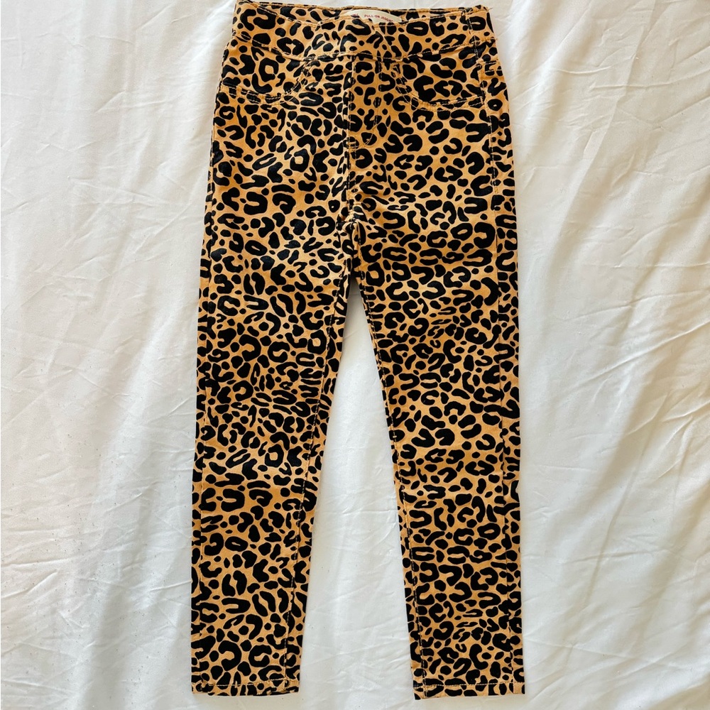 Levi Leopard Pull On Jeggings